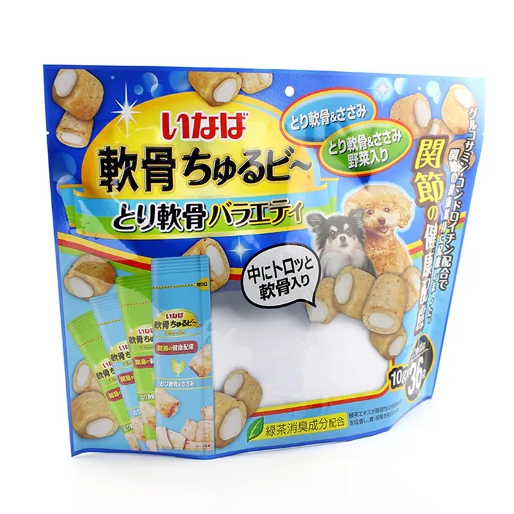 Σταθείτε σακούλες τροφίμων για κατοικίδια ζώα